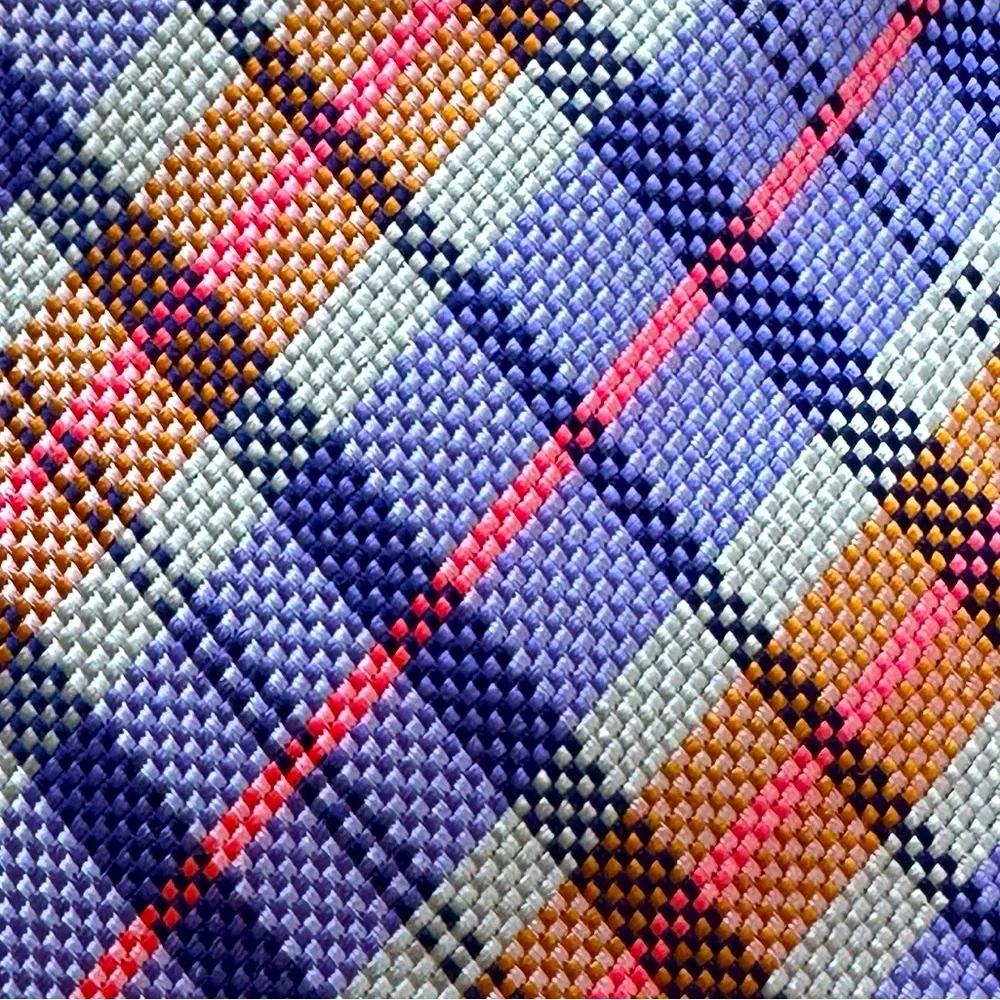 DRAKES for Paul Stuart Multi-Colored Silk Tie